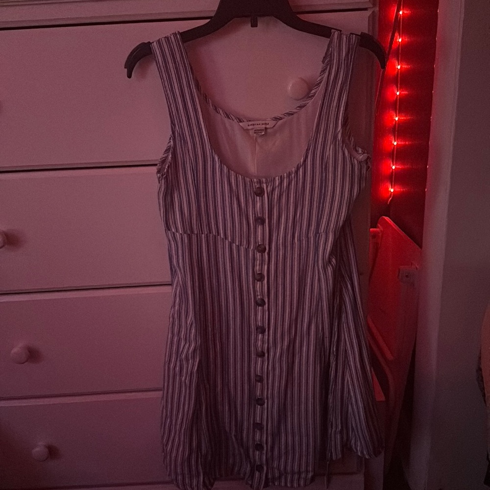 American eagle dress, xs, striped dress